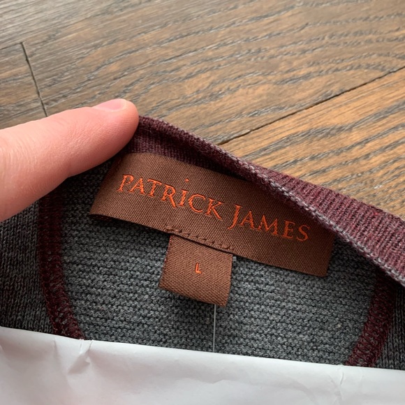 Patrick James Long Sleeve Reversible Henley - Picture 4 of 4
